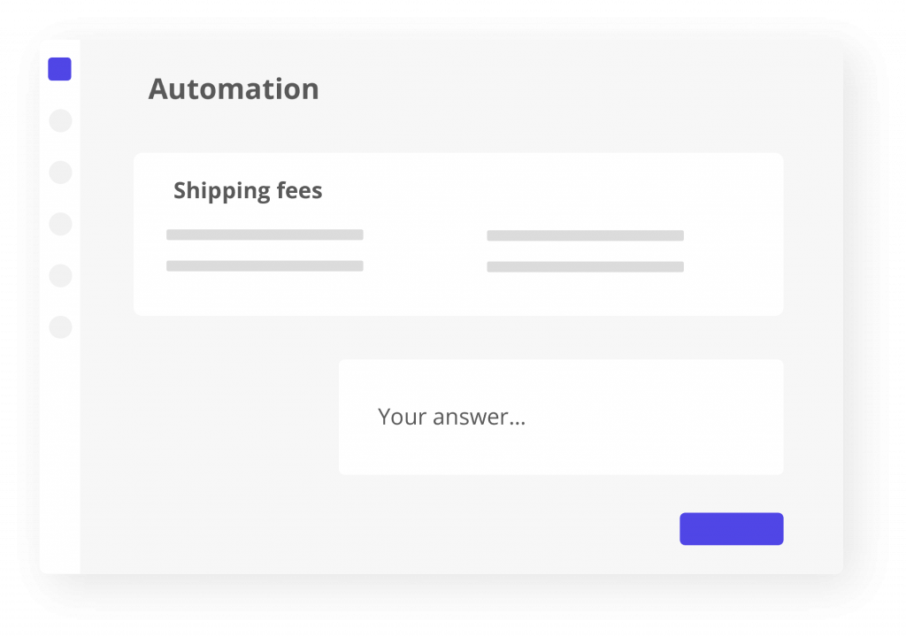 Setting up automation for chatbot