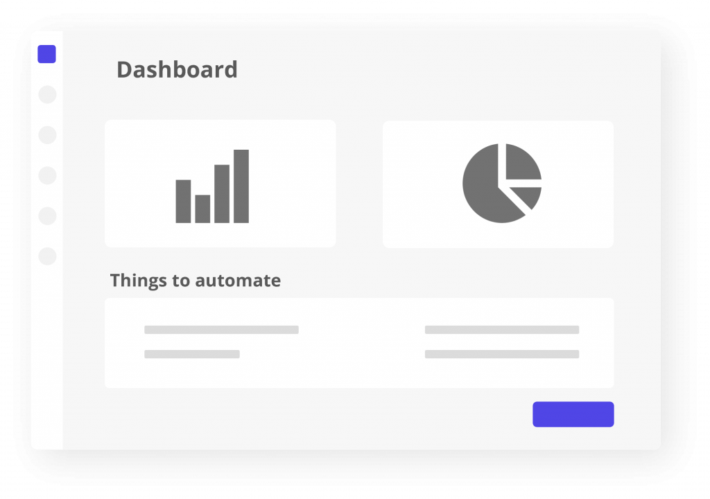 dashboard with easy metrics to manage conversations
